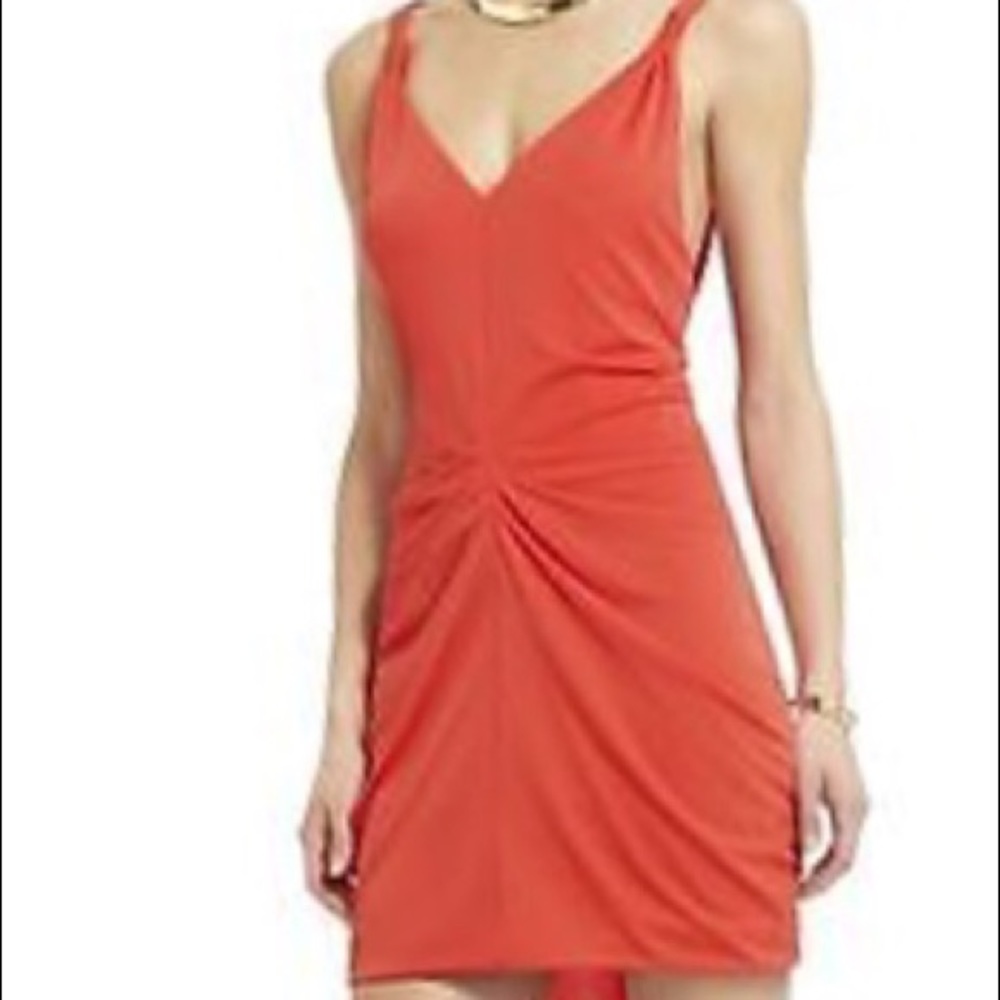 BCBG Max Azria Terrianne V-neck Dress
